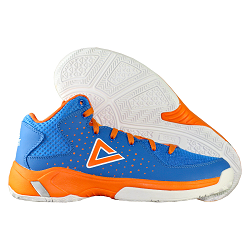 Basketball Shoe Thunder Kids Blue Orange