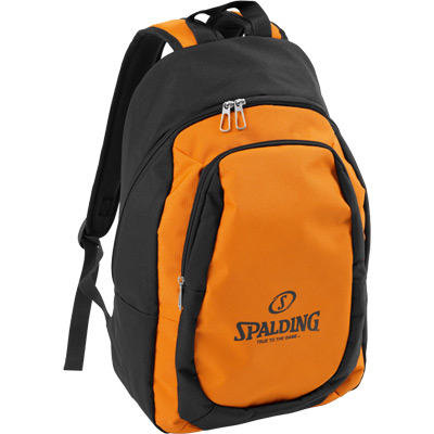 Spalding_Backpack_Essential_orange_schwarz